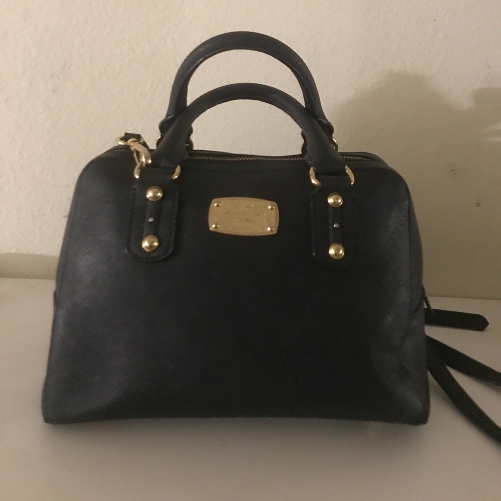 Michael Kors Saffiano Satchel Crossbody Bag
